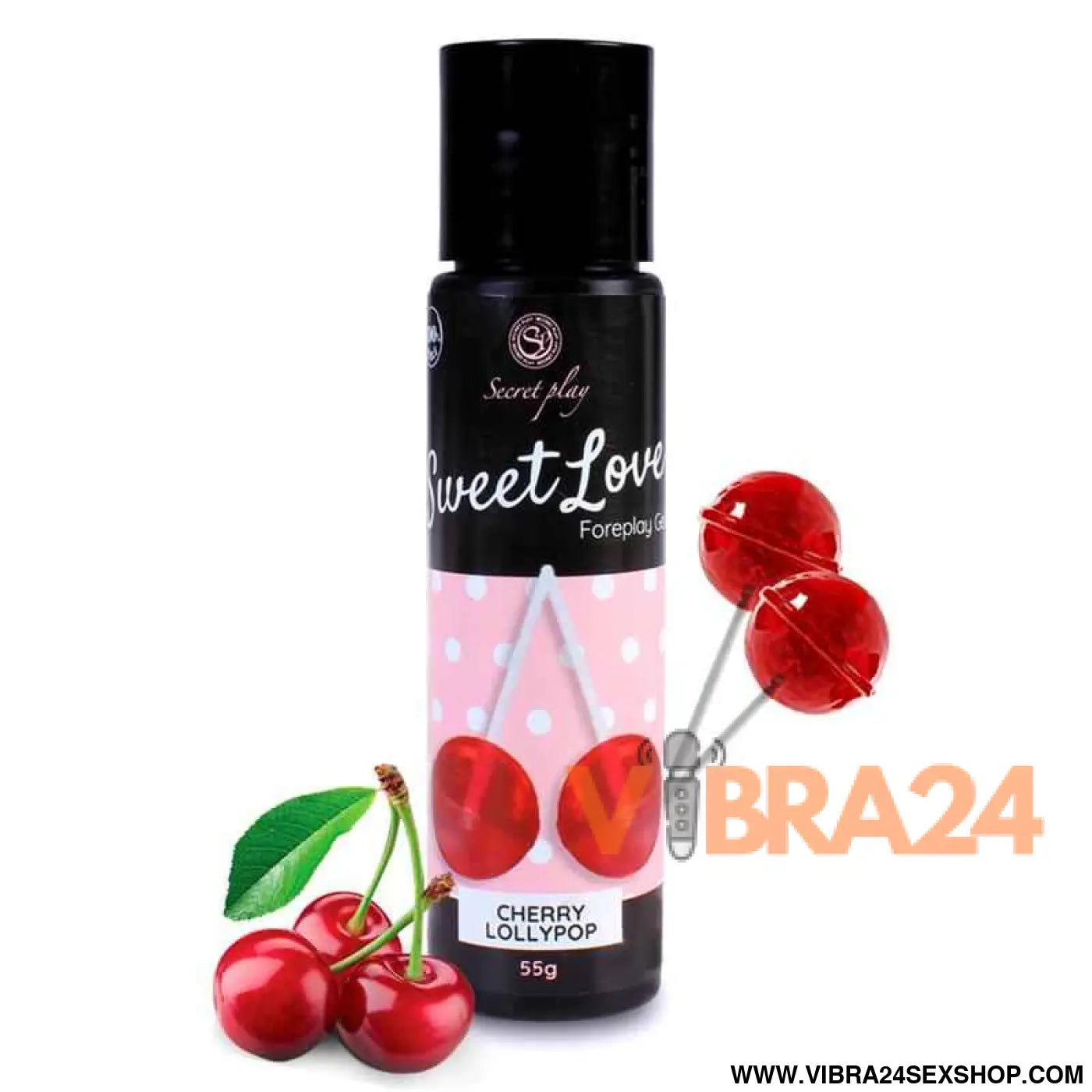 Sweet Love Lubricant Cherry Lollipop 60 ml