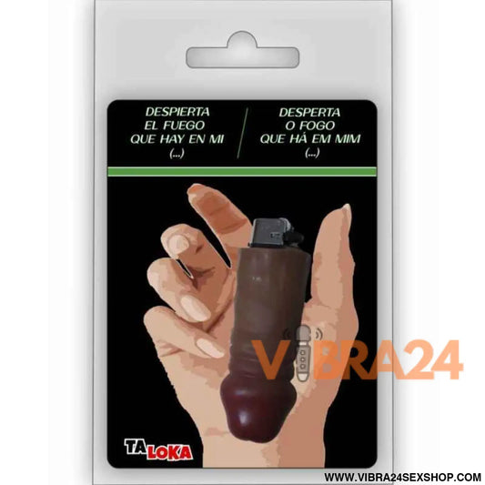TALOKA - FANTSTICO LEVE EM FORMA DE PÊNIS COR MULATO 100% RECARREGVEL