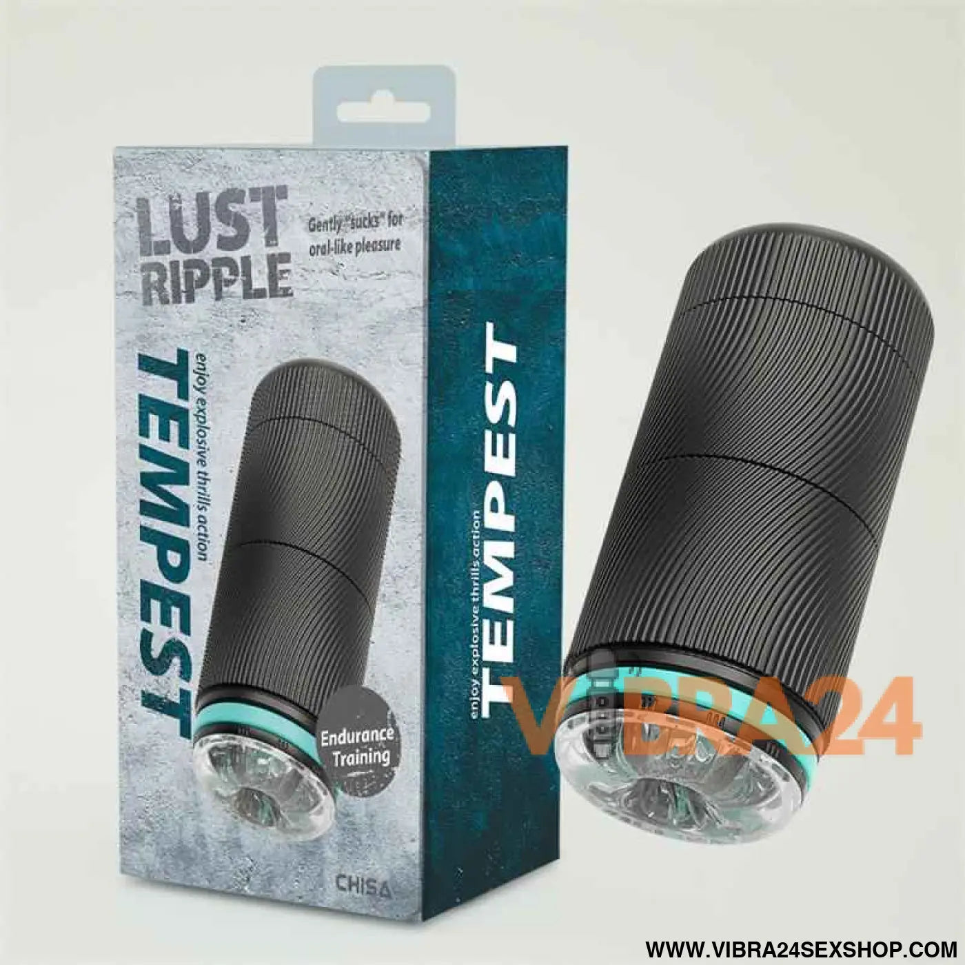 Tempest Manual Masturbator Black