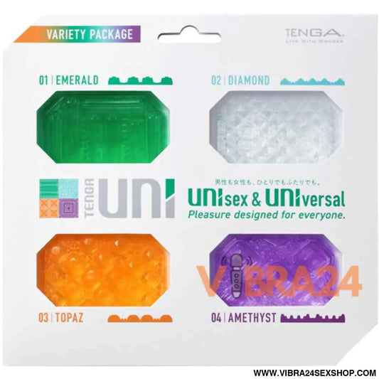 TENGA - MASTURBADOR UNI VARIETY DEDAL PACK 4 UNIDADES