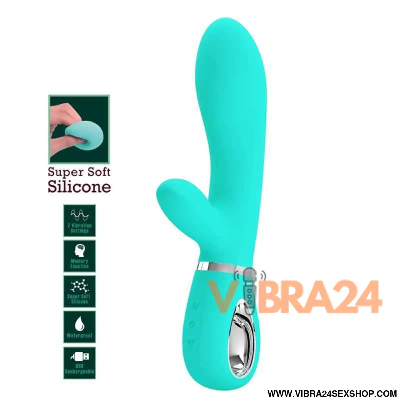 Thomas Vibrator G-Spot Aqua