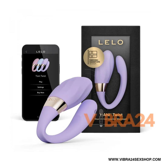 Tiani Twist: Massageador Duplo para Casais com Tecnologia SmoothRise™ e Controlo por App