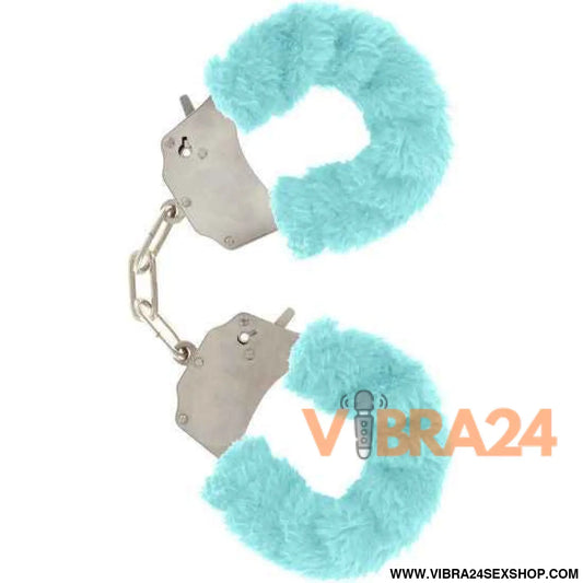 TOYJOY - FURRY FUN CUFFS BONDAGE AZUL