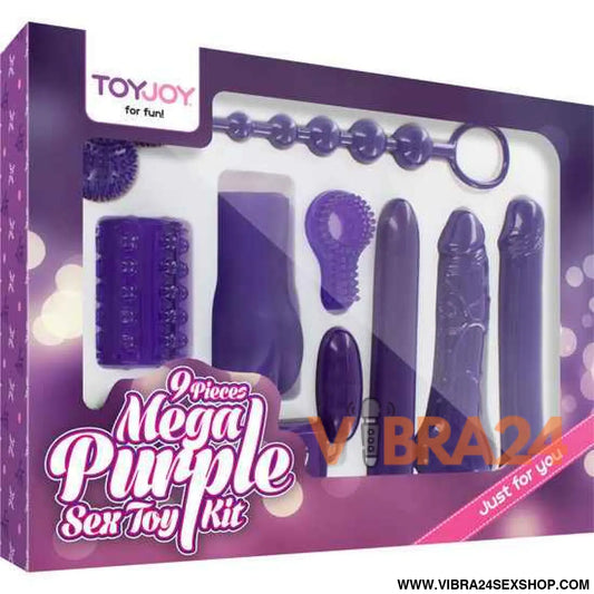TOYJOY - SÓ PARA VOCÊ KIT DE BRINQUEDOS SEXUAIS MEGA ROXO