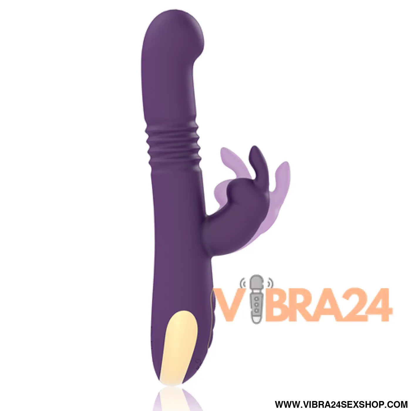 TREASURE - Vibrador Rabbit Rotativo Bastian Up & Down com Controle Remoto WATCHME