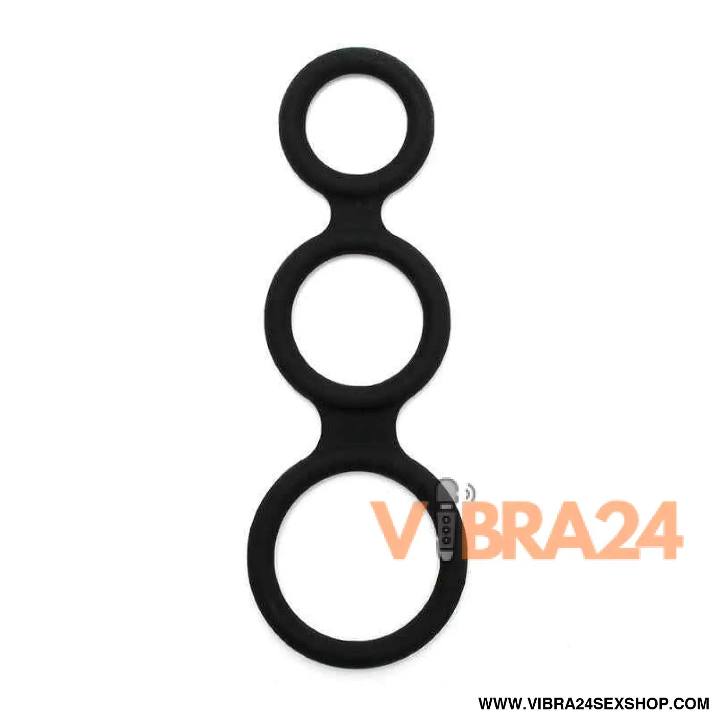 Triple Cock Ring Black