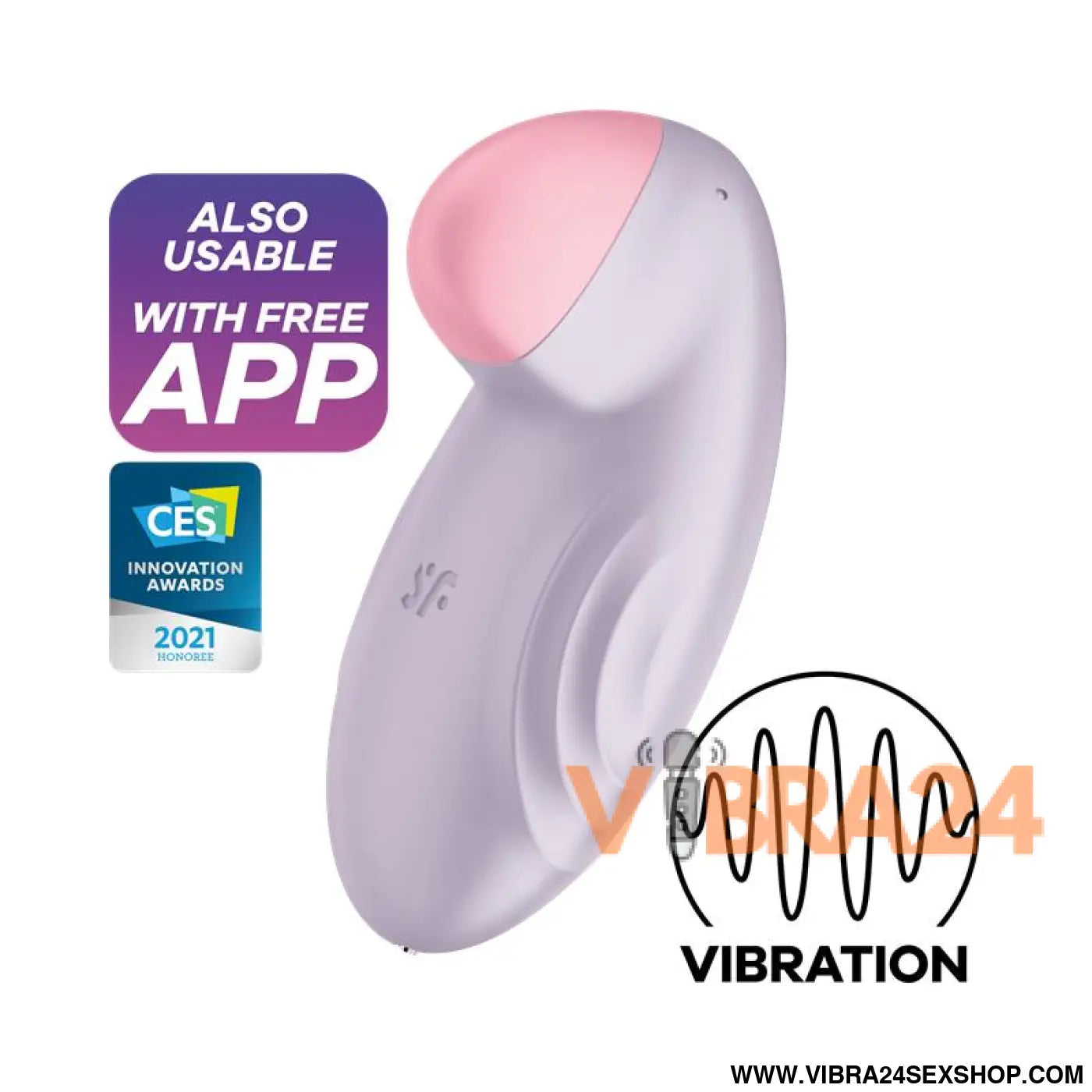 Tropical Tip with APP Satisfyer Connect Lilac