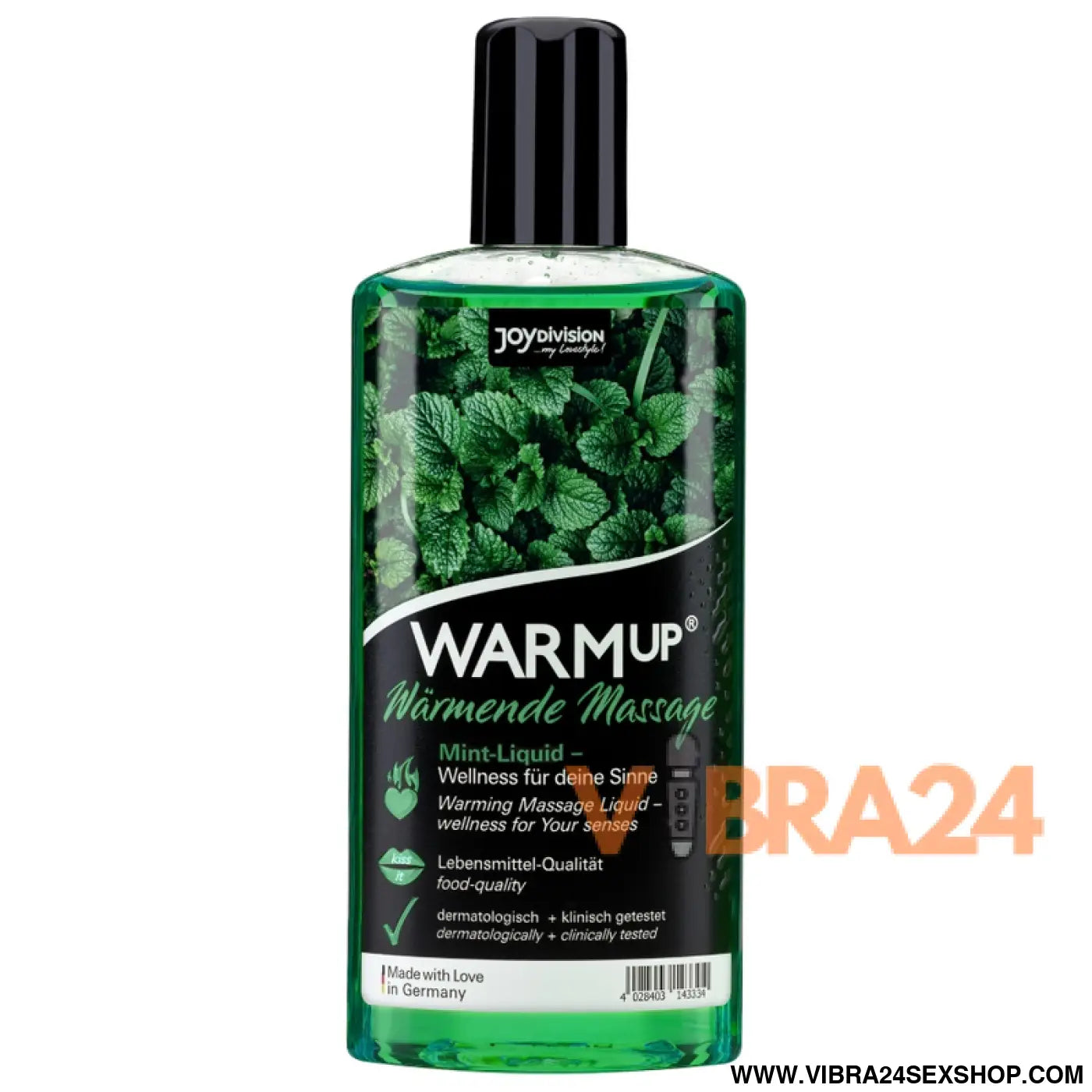 V GEL DE MASSAGEM AQUECENTE WARMUP MENTA 150 ML