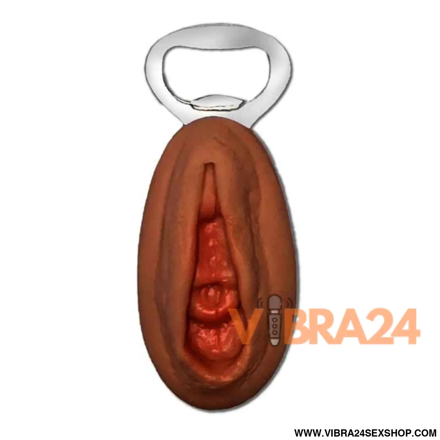 Vagina-shaped bottle opener Brown