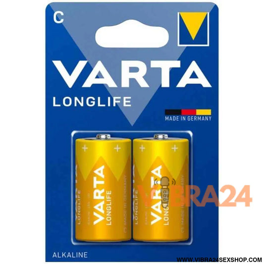 VARTA - BATERIA ALCALINA DE LONGA VIDA C LR14 BLISTER*2