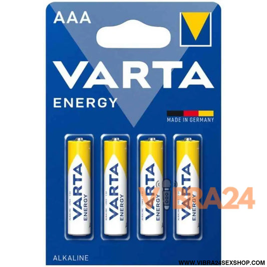 VARTA - PILHA ALCALINA ENERGÉTICA AAA LR03 BLISTER*4