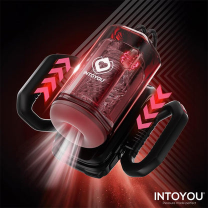Intoyou – Vexor: Masturbador Automático 3 em 1 com Sucção, Movimento e Vibração para Experiências Personalizadas