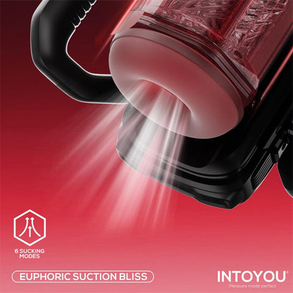 Intoyou – Vexor: Masturbador Automático 3 em 1 com Sucção, Movimento e Vibração para Experiências Personalizadas