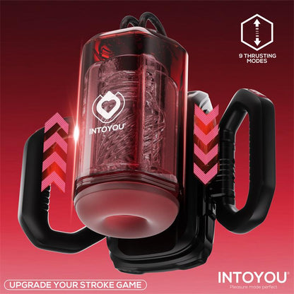 Intoyou – Vexor: Masturbador Automático 3 em 1 com Sucção, Movimento e Vibração para Experiências Personalizadas