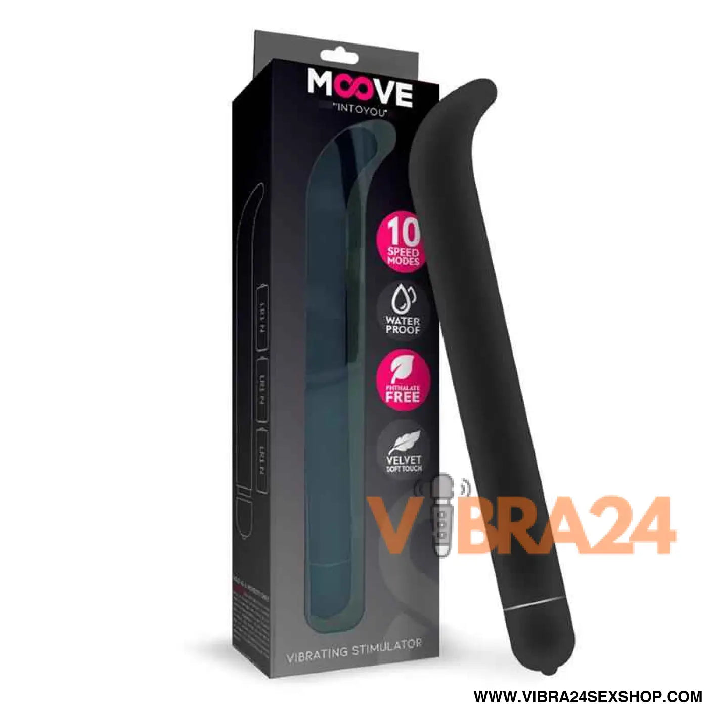 Vibe Stimulator G-Spot 10 Functions Black