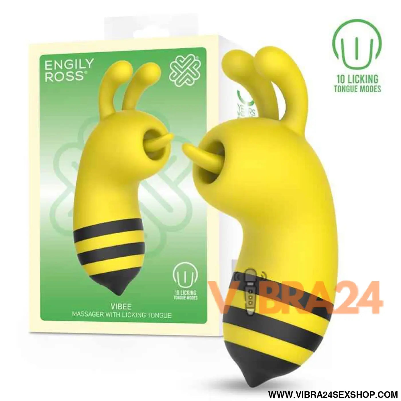 Vibee Massager with Licking Tongue