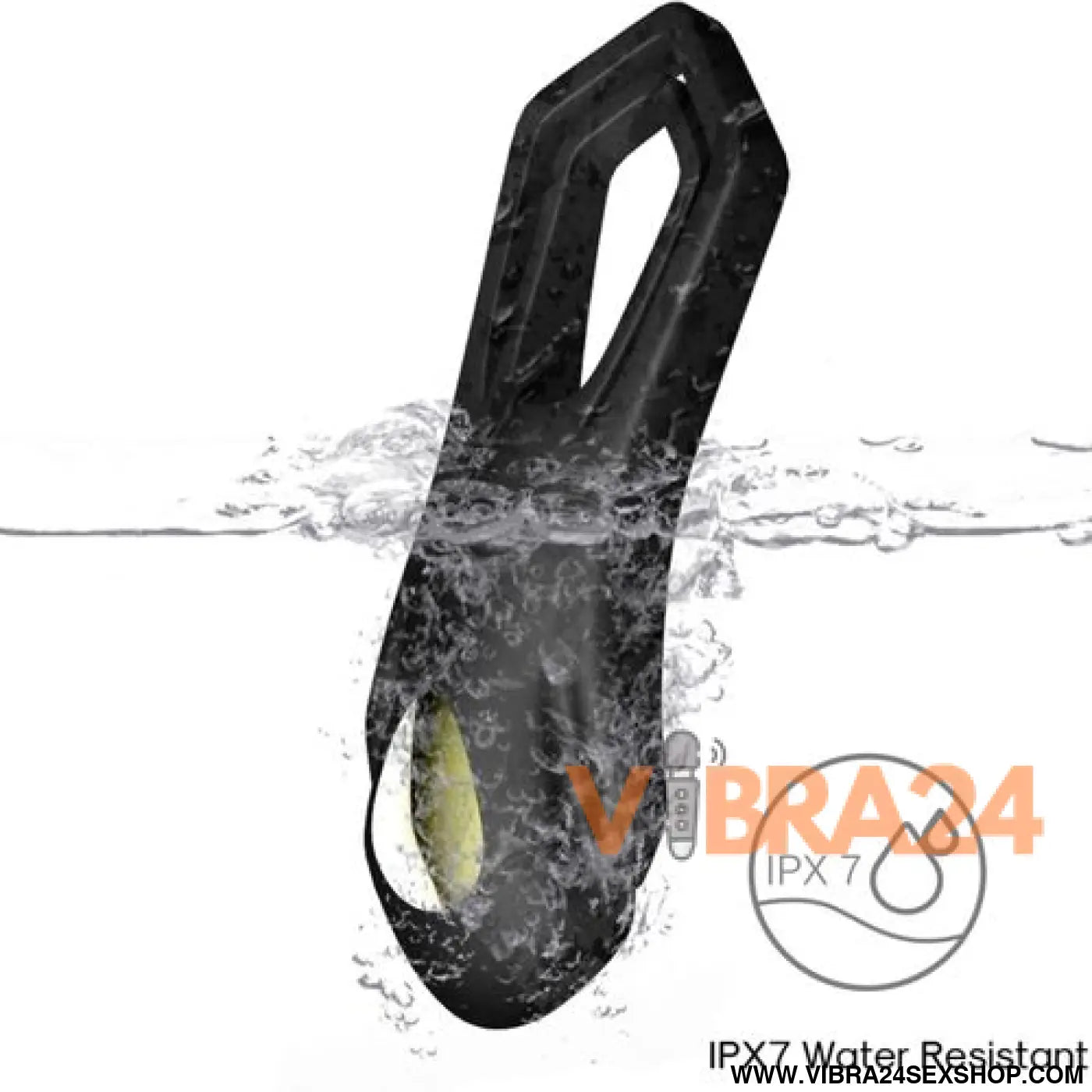 Vibrador Anel Duplo Controle Remoto Armony Roadster Preto