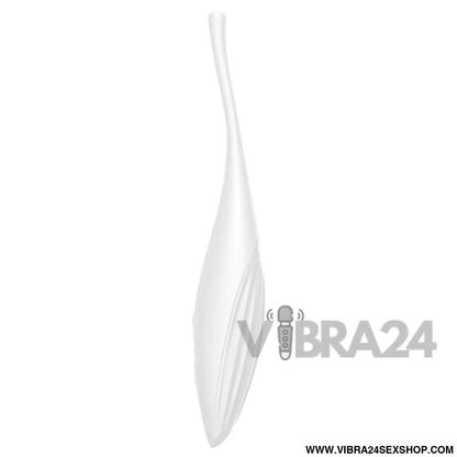 Vibrador Clitoriano Satisfyer Twirling Joy Tip Branco