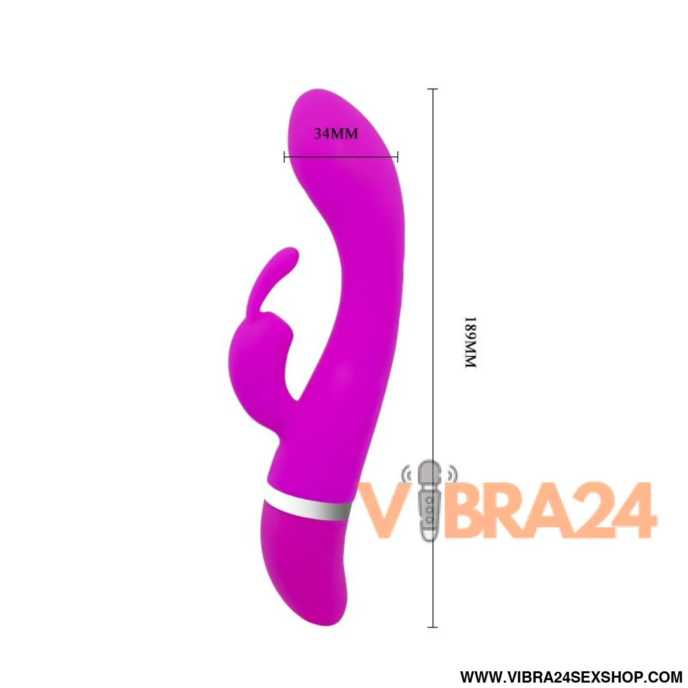 Vibrador Roxo Pretty Love Freda - Prazer e Estímulo Inigualáveis