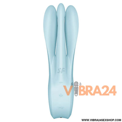 Vibrador Satisfyer Threesome 1 Azul: Prazer Triplo para Momentos Inesquecíveis