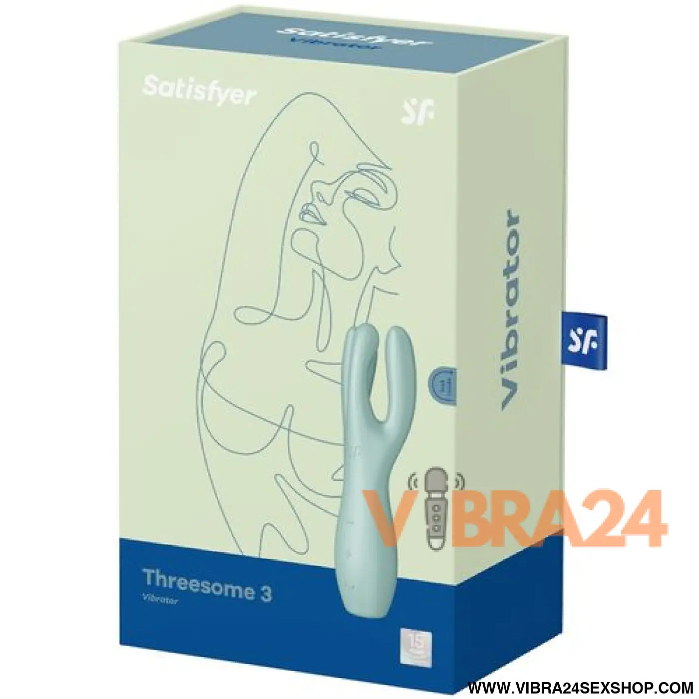 Vibrador Satisfyer Threesome 3 Menta: Intensifique o Seu Prazer
