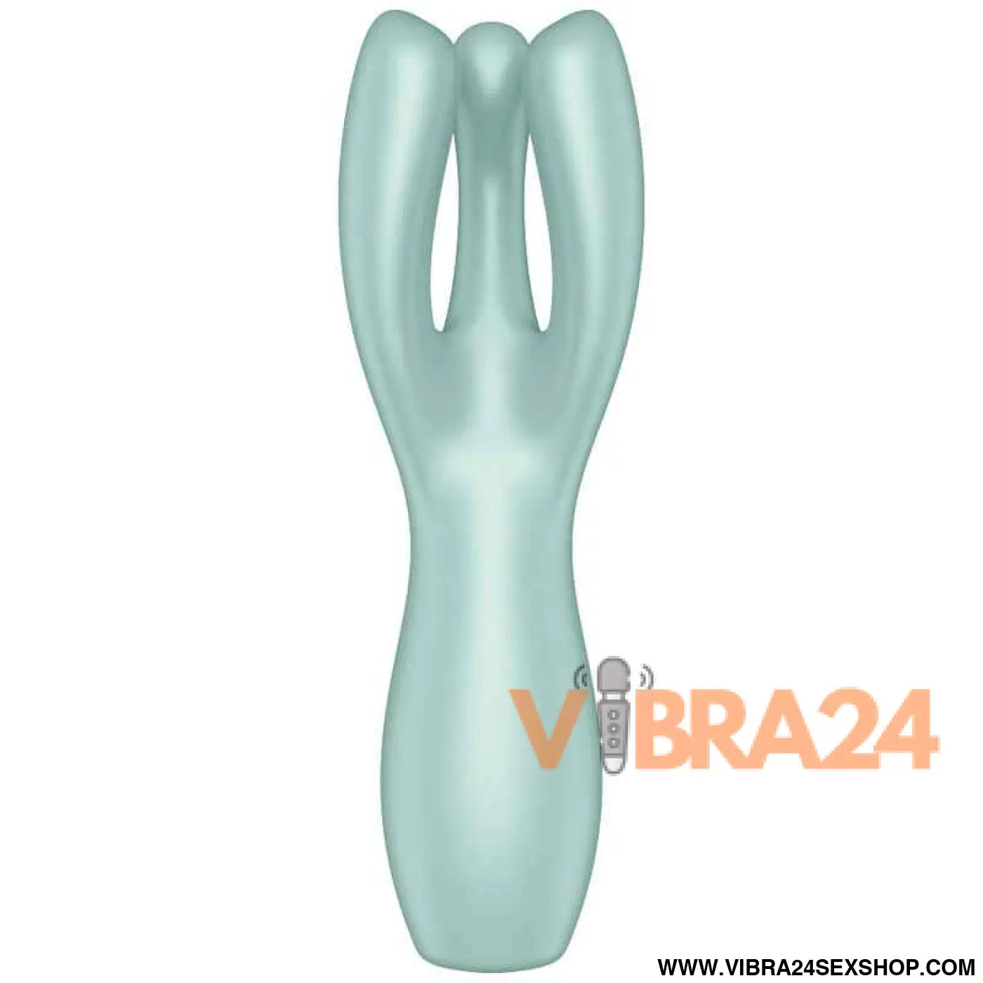 SATISFYER - VIBRADOR THREESOME 3 MENTA - VIBRA24 SEXSHOP