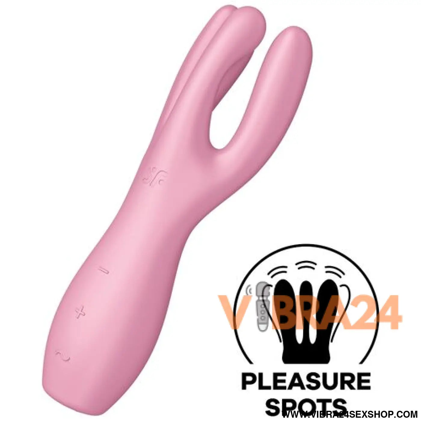 Vibrador Satisfyer Threesome 3 Rosa - O Prazer em Trios