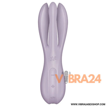 Vibrador Threesome 2 Satisfyer em Violeta - Prazer Três Dimensões