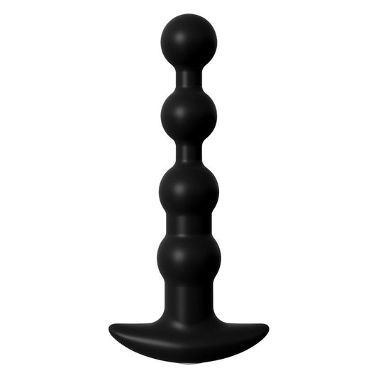 Vibrating Anal Beads Black