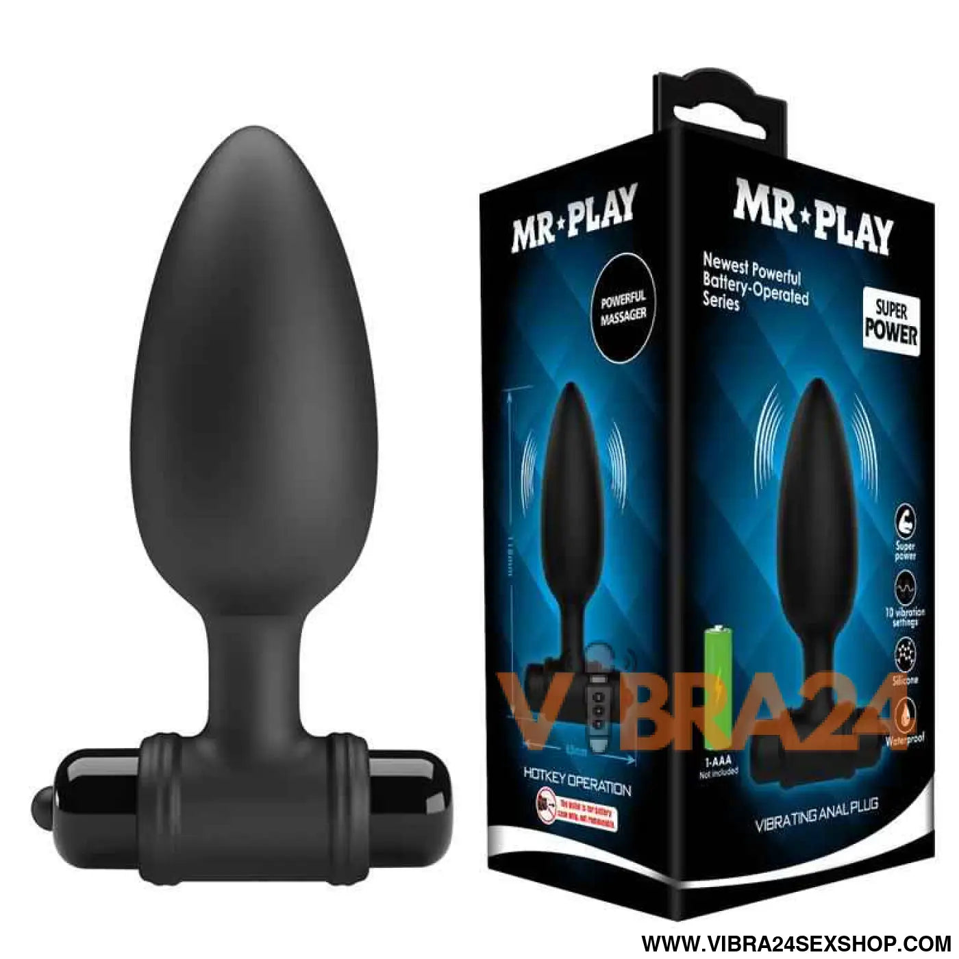 Vibrating Anal Plug