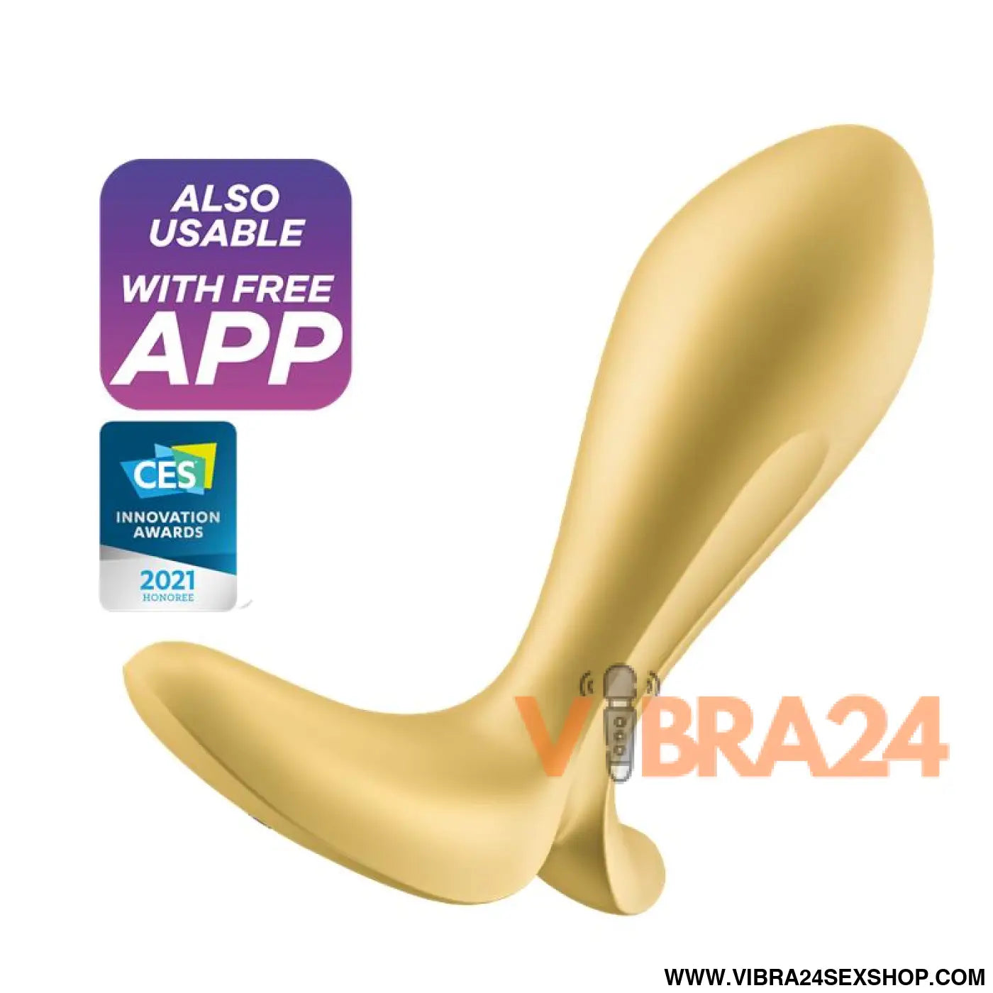 Vibrating Anal Plug with APP Satisfyer Connect Intensity