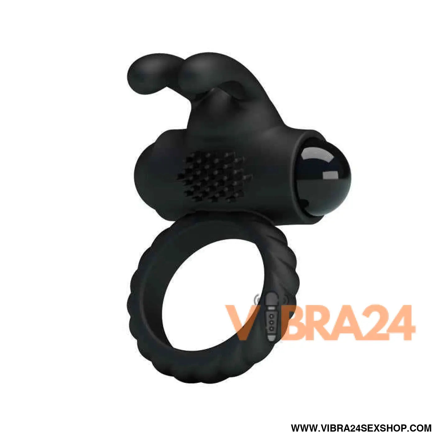 Vibrating Cock Ring Eudora Black