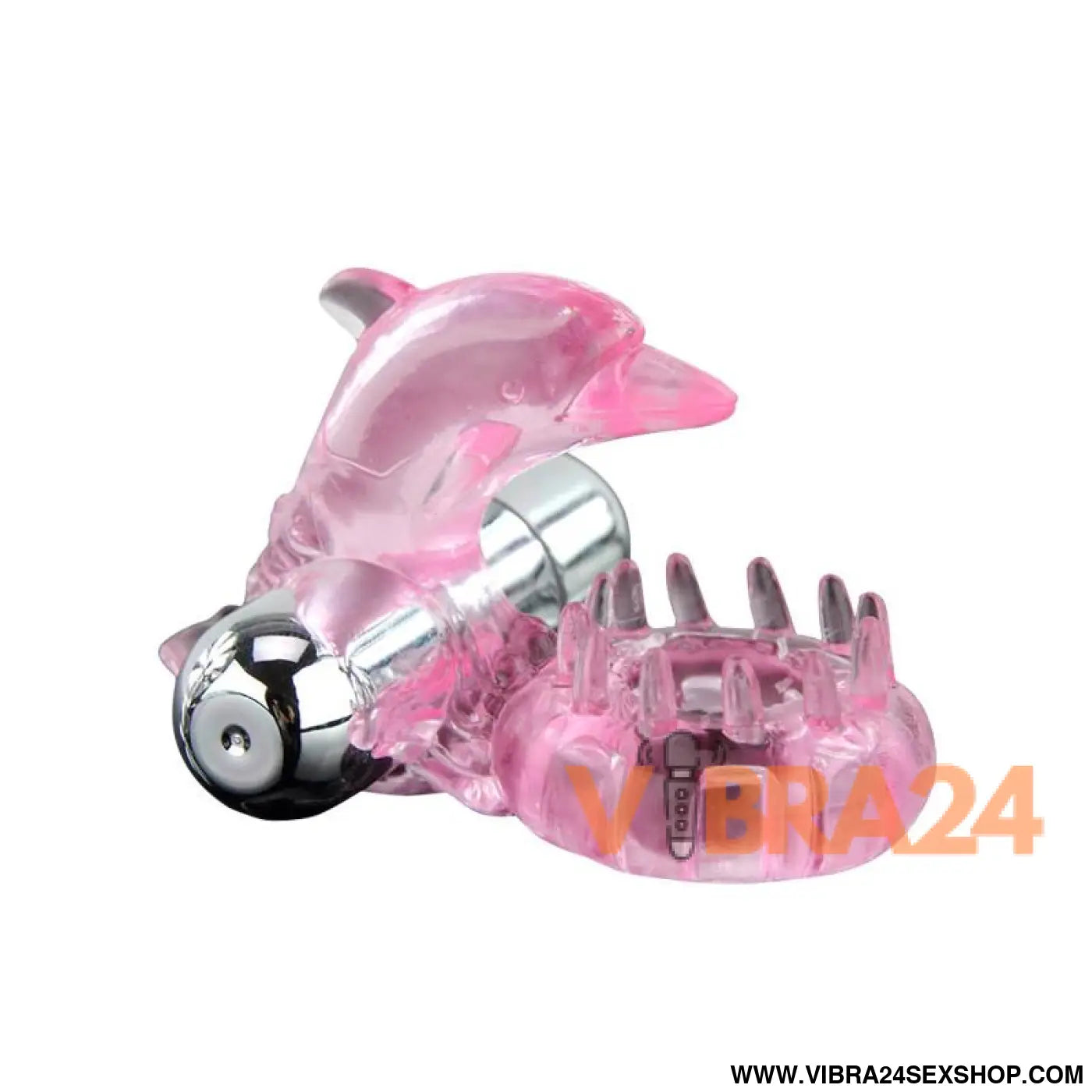 Vibrating Cock Ring Love Dolphig Pink
