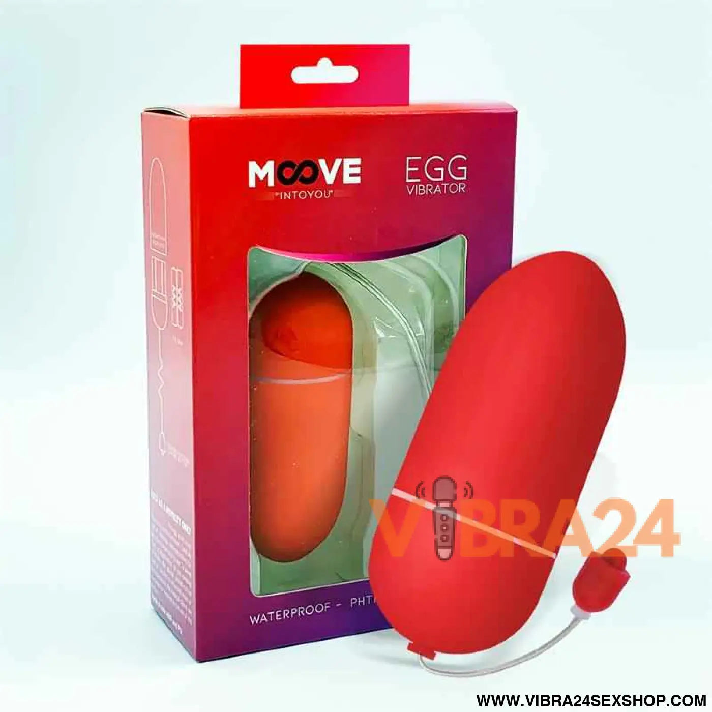 Vibrating Egg 10 Functions Red