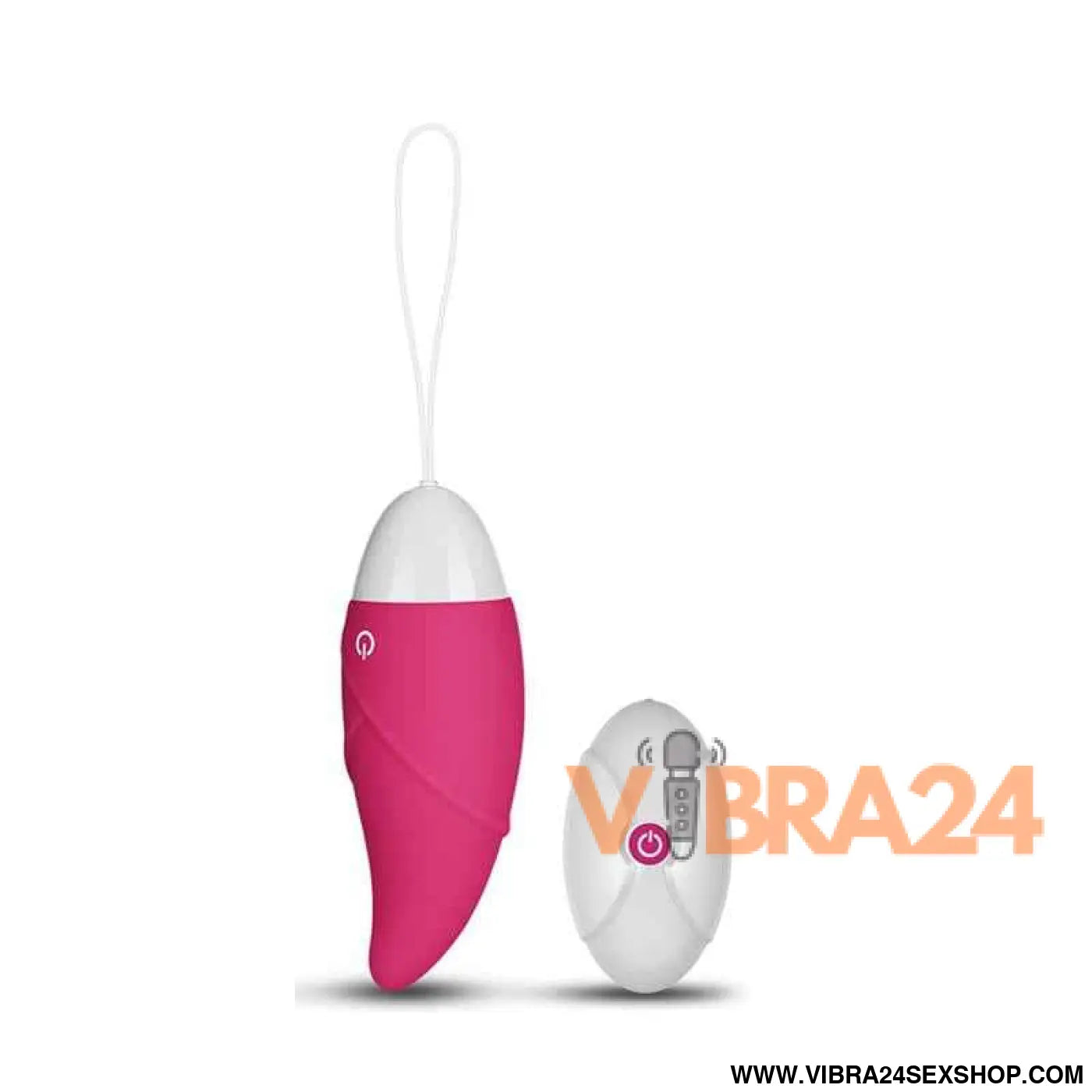Vibrating Egg iJoy Remote Control USB Pink