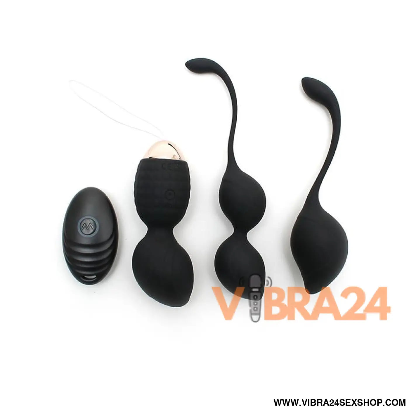 Vibrating Kegel Ball Set Rimini Black