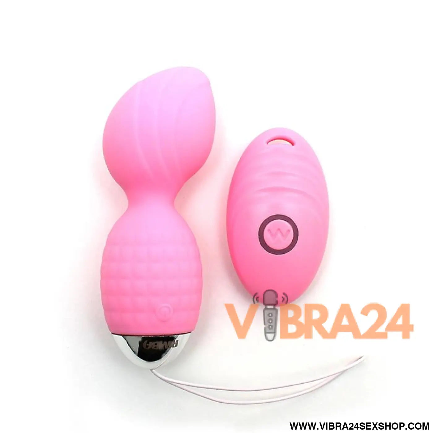 Vibrating Kegel Balls with Remote Control Athens Pink