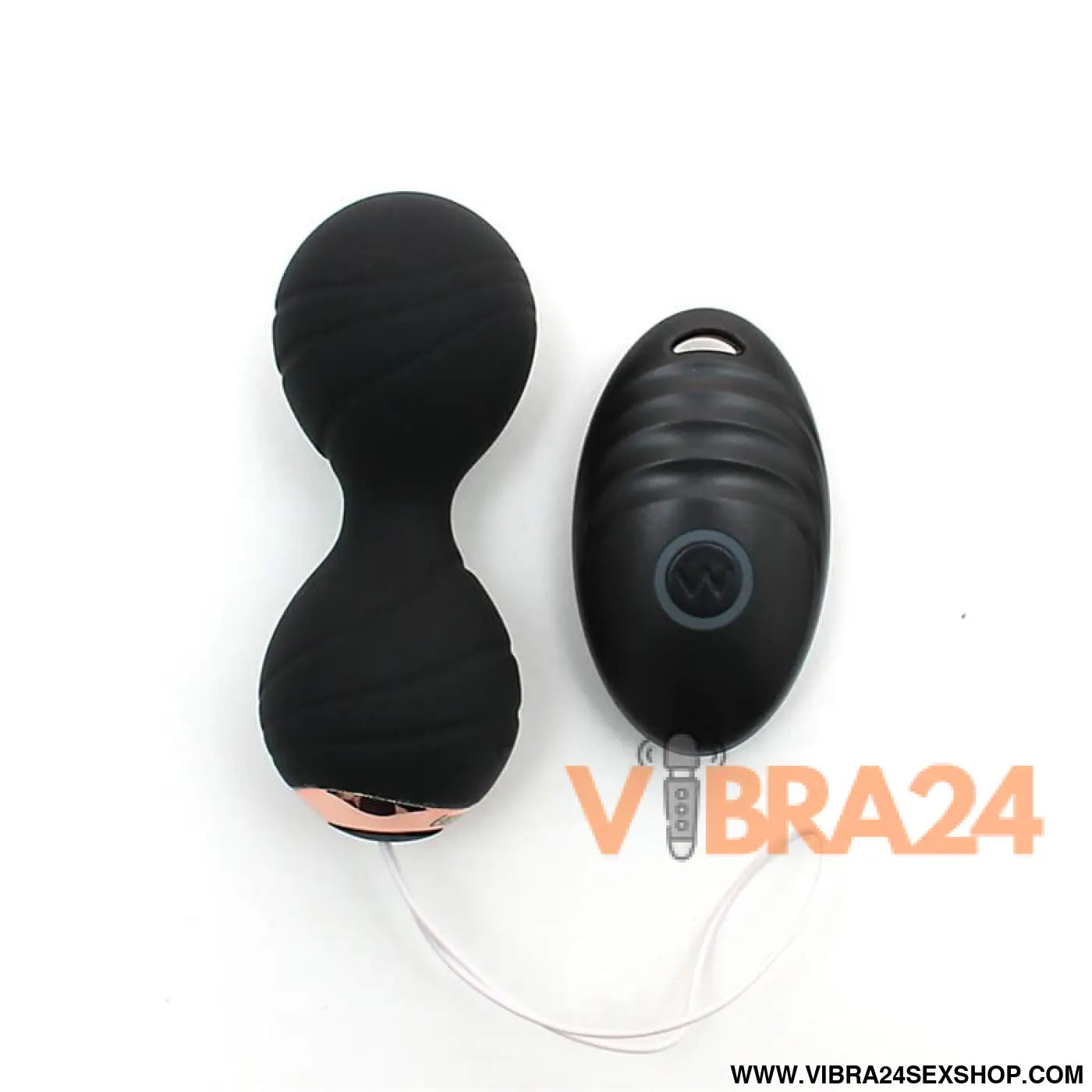 Vibrating Kegel Balls with Remote Control Cannes Black