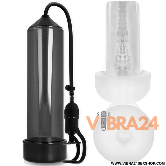 VICIADO EM BOMBA - RX5 PRETO COM MASTURBADOR