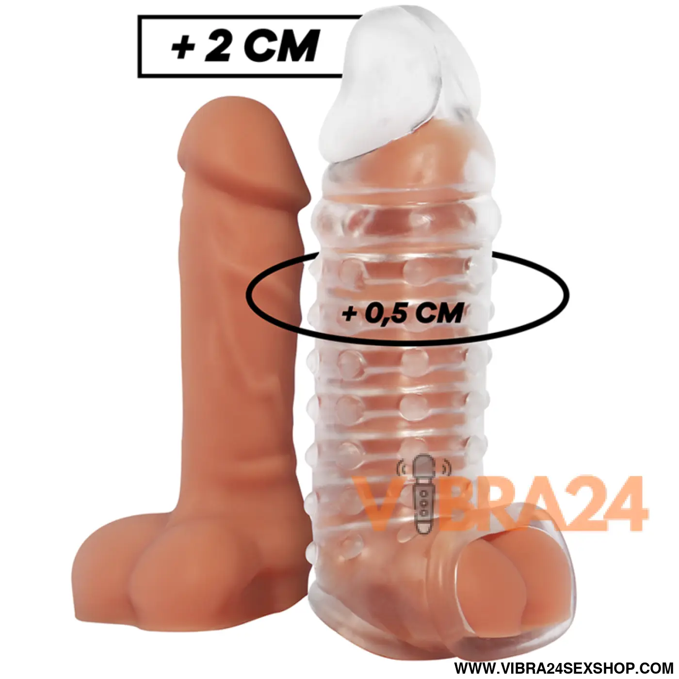 VIRILXL - EXTENSÃO DO PÊNIS E BAINHA V11 TRANSPARENTE