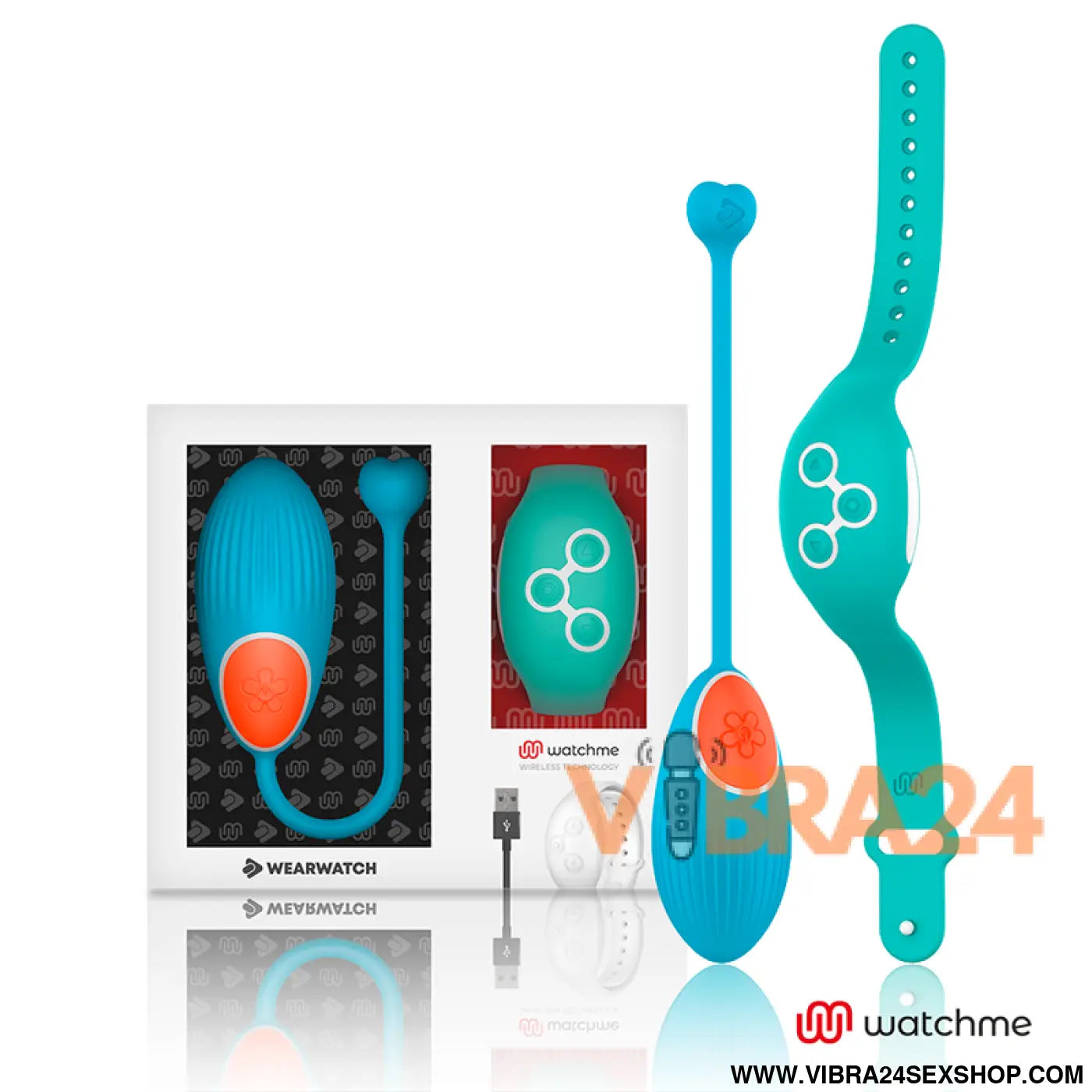 WEARWATCH - TECNOLOGIA WATCHME CONTROLE REMOTO OVO AZUL / AQUAMARINE