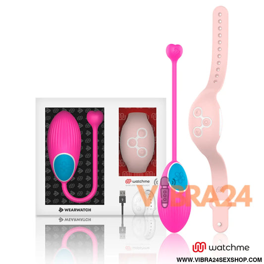 WEARWATCH - TECNOLOGIA WATCHME CONTROLE REMOTO OVO FÚCSIA / ROSA
