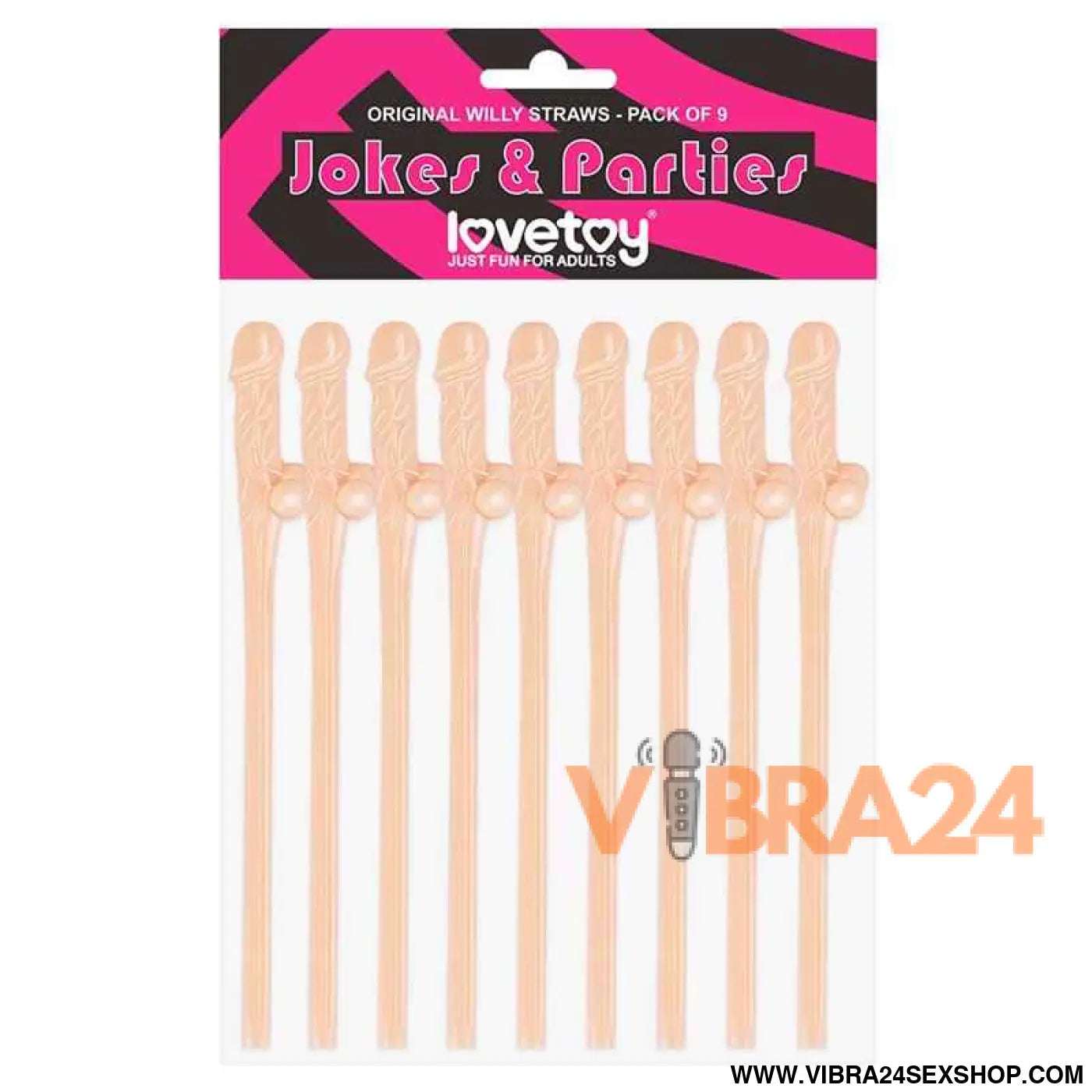 Willy Straws Pack of 9