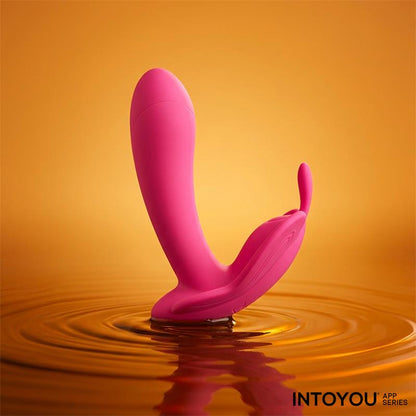Intoyou App Series – Wingy: Vibrador Borboleta com Design Ergonómico, 2 Motores e Controlo por App para Prazer Conectado