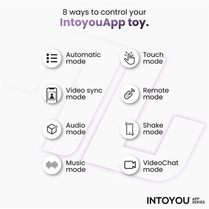 Intoyou App Series – Wingy: Vibrador Borboleta com Design Ergonómico, 2 Motores e Controlo por App para Prazer Conectado