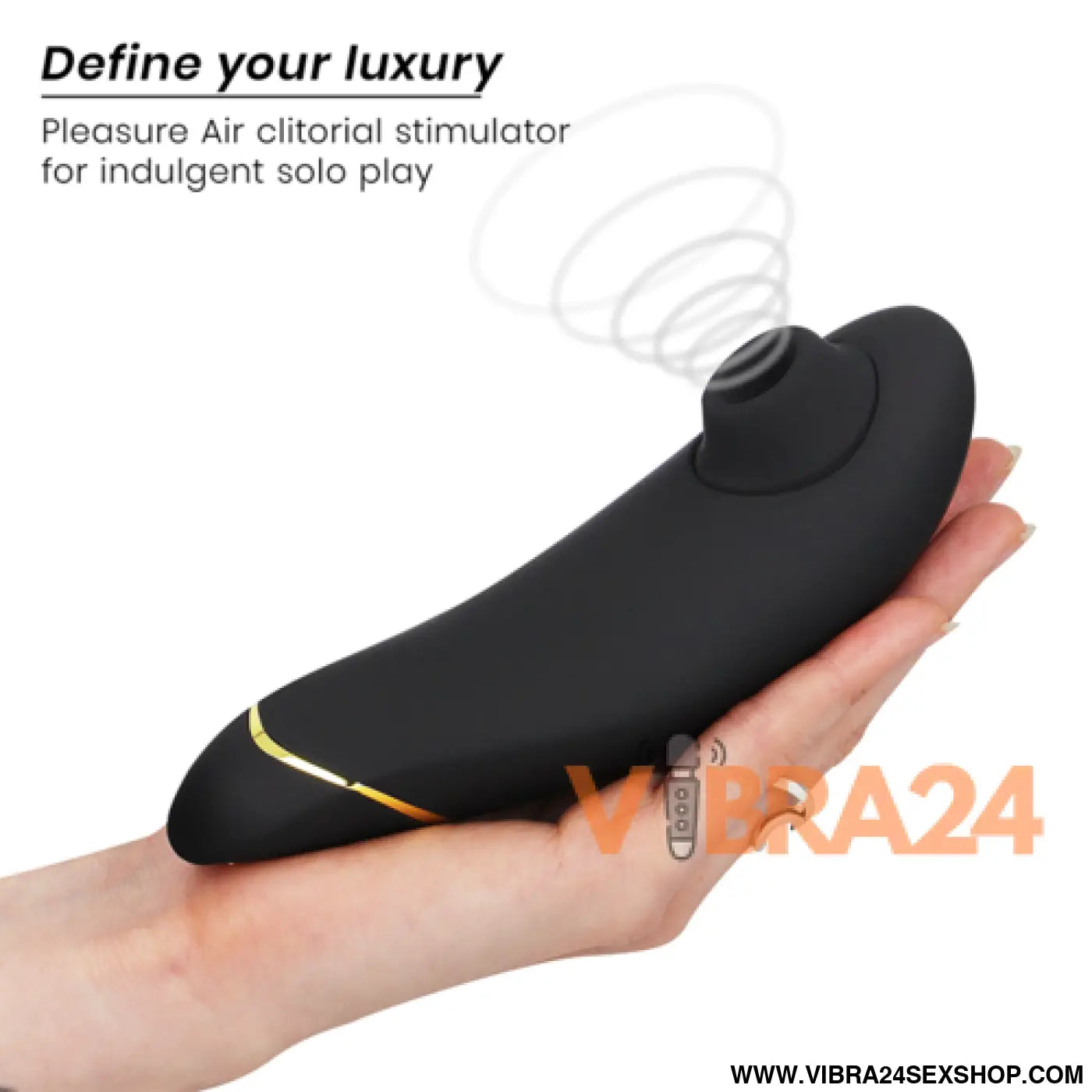 WOMANIZER - Estimulador Clitorial Premium 2 Preto