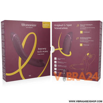 WOMANIZER G-Spot Aubergine - Estimulador Íntimo de Alta Performance