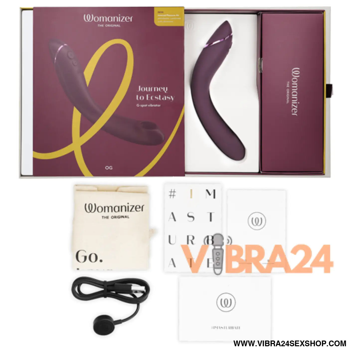 WOMANIZER G-Spot Aubergine - Estimulador Íntimo de Alta Performance