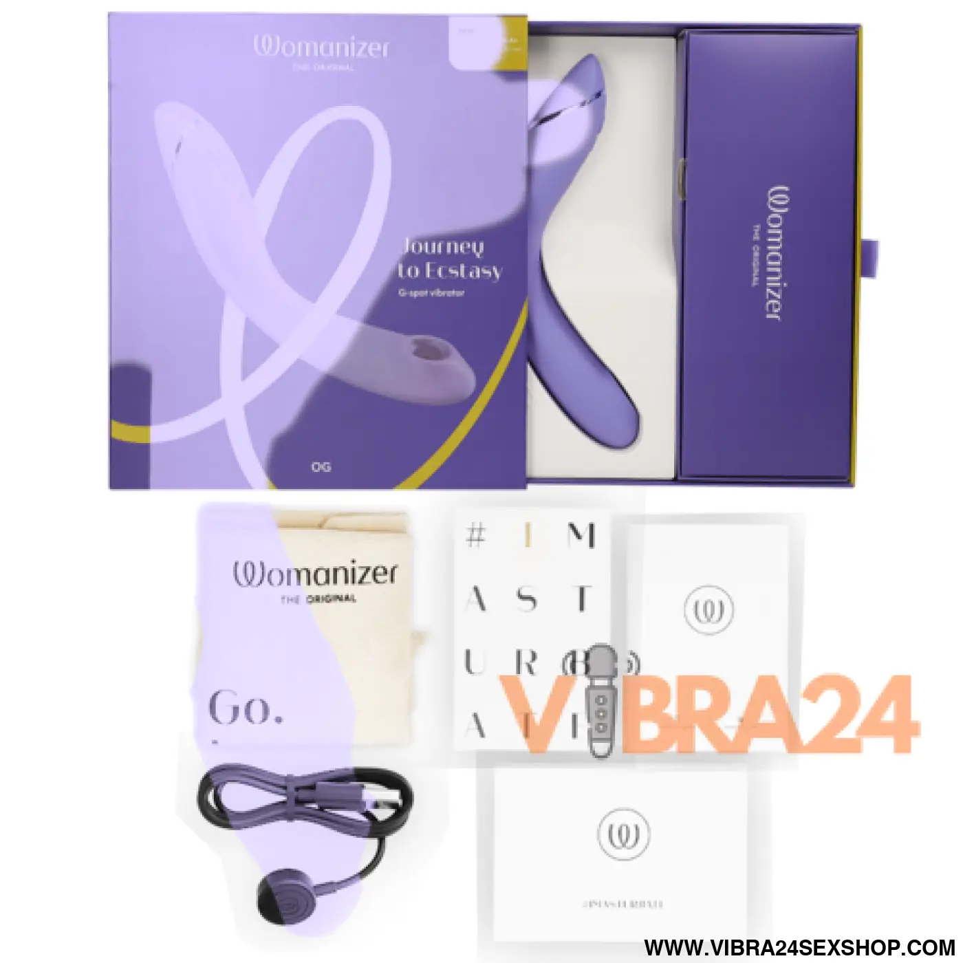 Womanizer G-spot Lilás - Estimulador de Prazer Premium para Mulheres com Estímulo Direto ao Ponto G