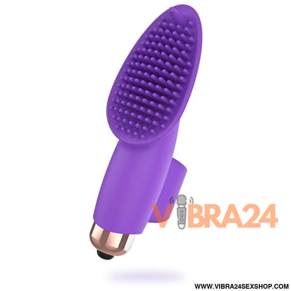 WOMANVIBE - DEDO ESTIMULADOR DE SILICONE AISHA - VIBRA24 SEXSHOP